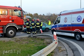 Węzeł Wschód: zderzenie dwóch pojazdów