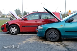 Węzeł Wschód: zderzenie dwóch pojazdów
