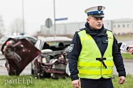 Ciężarówką wjechał w opla na Modrzewinie