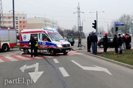 Ogólna-Legionów: wypadek na skrzyżowaniu
