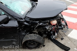 Ogólna-Legionów: wypadek na skrzyżowaniu