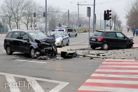 Ogólna-Legionów: wypadek na skrzyżowaniu