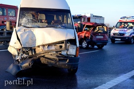 Wypadek na obwodnicy. Dwie osoby w szpitalu