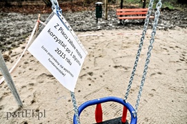 Plac zabaw w błocie