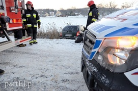 Rubno Wielkie: opel w rowie, jedna osoba w szpitalu
