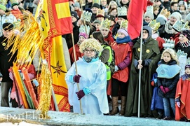 Trzej królowie przeszli ulicami Elbląga