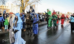 Trzej królowie przeszli ulicami Elbląga