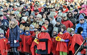 Trzej królowie przeszli ulicami Elbląga