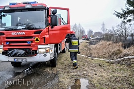 Groźny pożar traw