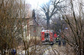 Pożar przy Nowodworskiej