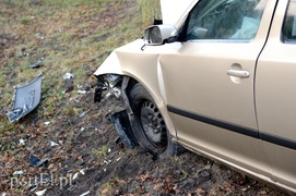 Wypadek na Fromborskiej: dwie osoby ranne