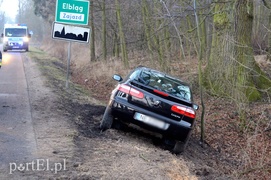 Wypadek na Fromborskiej: dwie osoby ranne
