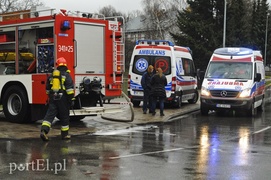 Ogień w mieszkaniu, lokator poparzony (aktualizacja)