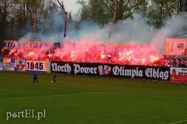 Olimpia pokonała ŁKS Łomża (piłka nożna)