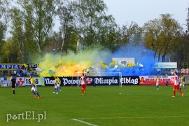 Olimpia pokonała ŁKS Łomża (piłka nożna)