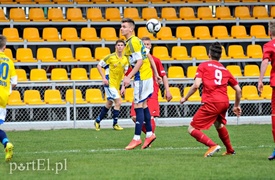 Juniorzy Olimpii przegrali z ŁKS Łomża (piłka nożna)