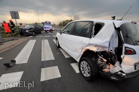 Golfem uderzył w renault (aktualizacja)