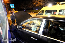 Porsche kontra tramwaj, jedna osoba ranna