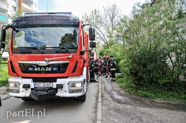 Pożar przy ul. Kasprzaka