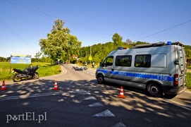 Wypadek motocyklistów w Kadynach