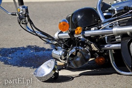 Wypadek motocyklistów w Kadynach
