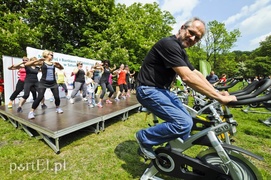 Maszerowali z kijkami aż miło