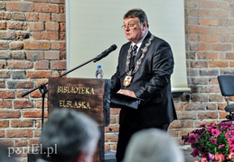 Za zasługi dla Elbląga