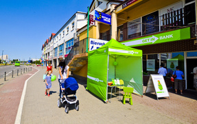 Nowo otwarta placówka Getin Banku zaprasza