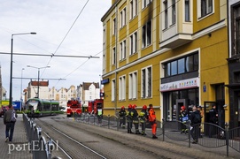 Pożar przy 1 Maja