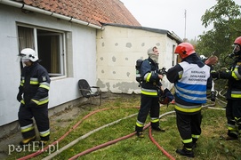 Pożar domu w Nowakowie