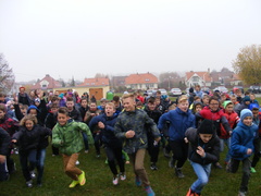 Charytatywny Bieg Niepodległości w SP 16