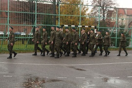 Ćwiczą musztrę na 11 listopada