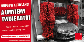 Kupuj w Auto Land, a umyjemy Ci auto