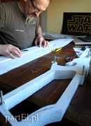 Marek Kulesza przy pracy