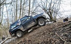Na drodze nudno, ale jest off-road!