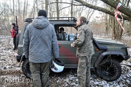 Na drodze nudno, ale jest off-road!