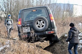 Na drodze nudno, ale jest off-road!
