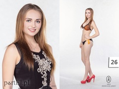 26. Klaudia Gorczyca jest nastoletnią finalistką.
Mieszka w Malborku.
Wzrost: 170 cm;
Wymiary:  90/67/93;
Interesuje się: tańcem, wolontariatem;
Uczy się w Technikum nr 3 w Malborku.
SMS na numer 71624 o treści DPMISS26