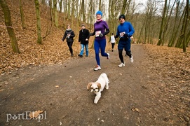 Półmaraton z kwiatami i tortem