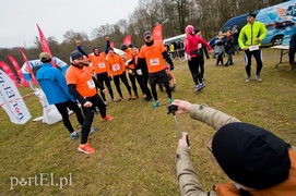 Półmaraton z kwiatami i tortem
