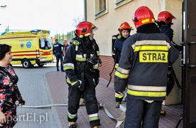 Był dym, syreny, a w środku dziecko
