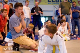 Mali judocy walczą