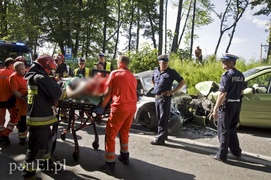 Tragedia na drodze w Nadbrzeżu, kierowca zmarł w szpitalu  (aktualizacja)
