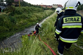 Pożar hali przy Grunwaldzkiej