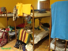 Alberga (schronisko dla pielgrzymów) w Villafranca del Bierzo. W albergach warunki są bardzo ascetyczne, ale nikt nie narzeka.