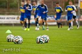 Pierwszy trening Olimpii