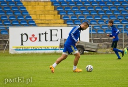 Pierwszy trening Olimpii