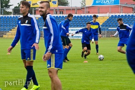 Pierwszy trening Olimpii
