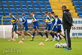 Pierwszy trening Olimpii