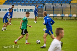 Pierwszy trening Olimpii